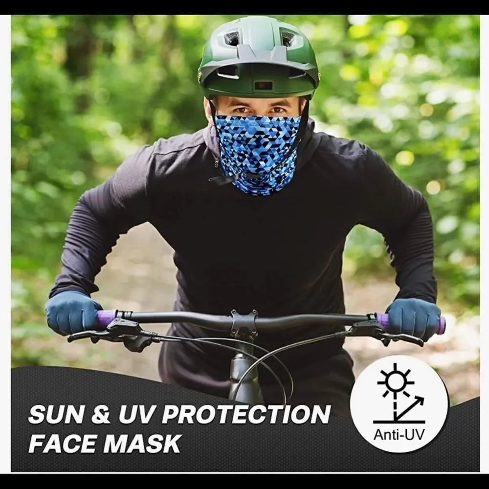 New Exski Cooling Neck Gaiter Bandana Face Mask - Picture 2 of 3